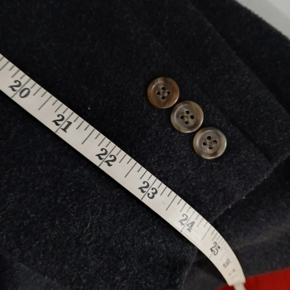 wool/cashmere blend academia blazer - Picture 9 of 10